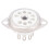 30PCS Ceramic B9A Silver-Plated 9Pin Vacuum Tube Socket Panel Chassis Mount for ECC81 ECC82 ECC83 EL84 6922 Vacuum Tube 2