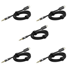 5X Car AUX Cable for Audio Cable Aux Cable to 3.5mm Premium Audio for 13 Pro-8 Car Stereos