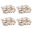 80 Stuks Witte Behuizing CR2032 SMD Celknop Batterijhouder Socketbehuizing 1