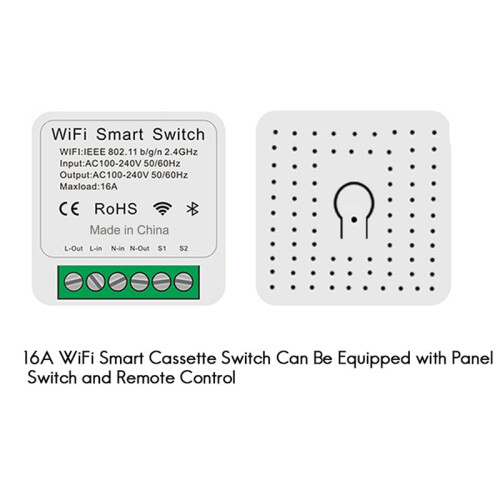4X Tuya 16A Wifi    DIY Control Relä Timer för  Life för Hem Yandex 2