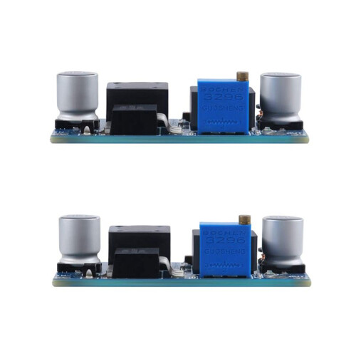 4Pcs Adjustable - Buck Boost Converter Automatic Wide Voltage Regulator XL6009 Voltage Module 1