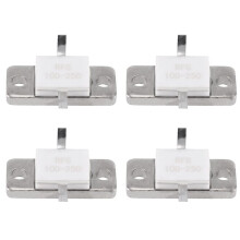 4X 250Watts 100Ohms RESISTOR Flange MOUNT 250 WATT 100 OHMS Beryllium Oxide RFR 100-250