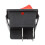 16A/250VAC 20A/125VAC Red Indicator Light 4 Pin /OFF DPST Rocker  10 Pcs 5