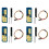 4X HLK-LD2450 24G  Home Wave Human Body Motion Target Tracking  Sensor Module Test Distance Angle Speed 1