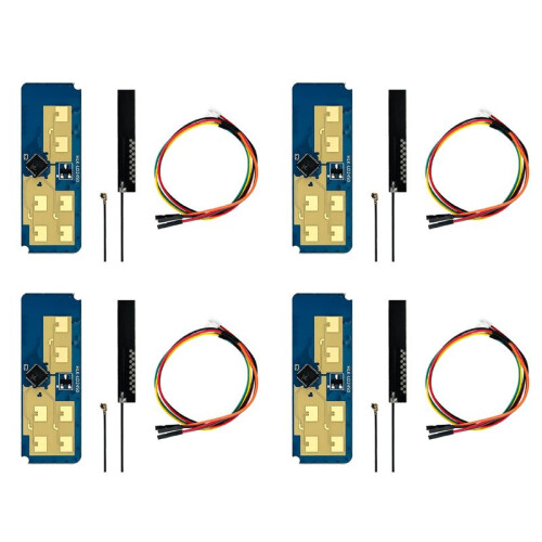 4X HLK-LD2450 24G  Home Wave Human Body Motion Target Tracking  Sensor Module Test Distance Angle Speed