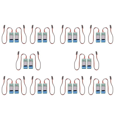 20PCS RC PWM Electronic Relay  for RC Airplane DIY Model Navigation Lights Controller Universal K1