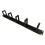3X 1U 19 Inch Rack Cabinets Cable Management Network Network Brush Panel Five Ring Detachable Wire Manager Frame 2
