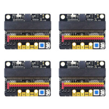 4X för Microbit Expansion Board IO BIT V2.0 Micro:Bit Horisontell Adapterplatta