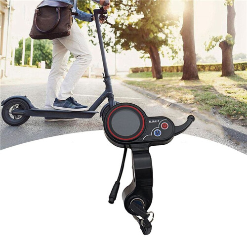 2X for NJAX-T Throttle LCD Display Meter with Key  Lock Speed Adjustable Accelerator 6 Pin 2