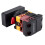 5X AC 220V Yellow Light -OFF START STOP Momentary Push Button  1 NO 1 NC 6