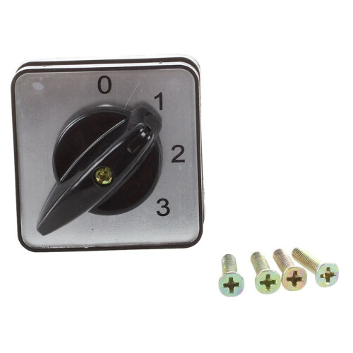 3X 660V 20A 6 Terminals 4 Positions Rotary Cam Changeover 1