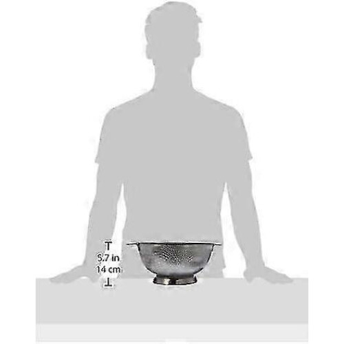 Stainless Steel Precision Pierced Colander for Kitchen Use 5-Quart 1