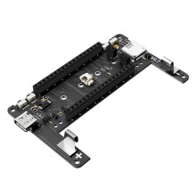 Placa de Desenvolvimento Heltec LoRa 32 V4 Meshtastic GPS ESP32 SX1262 com Tela OLED de 0,96 Polegadas, Alimentada Por Energia Solar, Rede Mesh WiFi