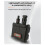 2X 65W PD3.0 Snabbladdande Solcellsplatta för Utomhusbruk 3