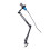 Condenser Microphone Mic Kit Live Studio Sound Recording Mount Boom Stand  silver 3