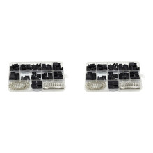 1240Pcs Dupont Connector 2.54mm, Dupont Cable Jumper Wire Pin Header Housing Kit, Male+Female Pin Terminal Connector