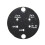 2X SK6812 RGBW Round Full Color Black Single Point Single Control Ring Development Board 7 Bit DC5V 6