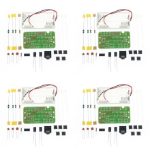 4X Einstellbares 76-108 MHz FM-Stereo-Radio-Empfängermodul, DIY-Kit, Kabelloser Empfänger, DIY-Elektronikproduktion