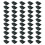 100PCS Battery Pack Cover Holder Part Shell Case for  360 Wireless Controller Joypad Replacement Parts 2
