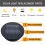 4 Pack Solar Lights Replacement Top for Lanterns, Waterproof Round Solar Lanterns Replacement Accessories(3.15 Inch) 4
