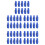 50Pcs 3 PIN Male Powercon Connector Signal Input Jack for  Light Stage Light Power Input 1