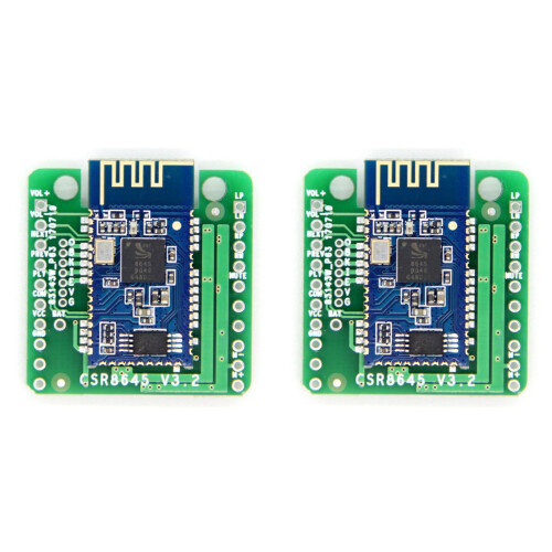 2X  Amplifier Board Module 5.0 Audio Receiver CSR8645 APTX Dual 5W Speaker Audio Amplifier