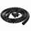 (10mm, Black) Flexible Spiral Cable Organizer with Cord Protector for Wire Management and Cable Holders 3