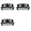 3X MDQ 100A-1600V Black Single-Phase Diode Bridge Rectifier 100A Amp High Power 1600V 1