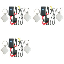 3X Auto Draadloos Anti-Diefstal Motorfiets Verborgen Slotsysteem met Snijgereedschap Alarm Ca K0B8 Circuit Startonderbreker