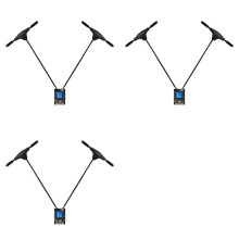 3X for GEPRC ELRS DUAL 2.4Ghz Diversity Receiver RX 25-1000Hz Built-in TCXO with Dual Antenna for FPV RC Drone
