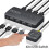 2X USB  Shared Controller Adapter 4 Inputs 4 Outputs for Laptop Computer Printer Keyboard Mouse Monitor 4