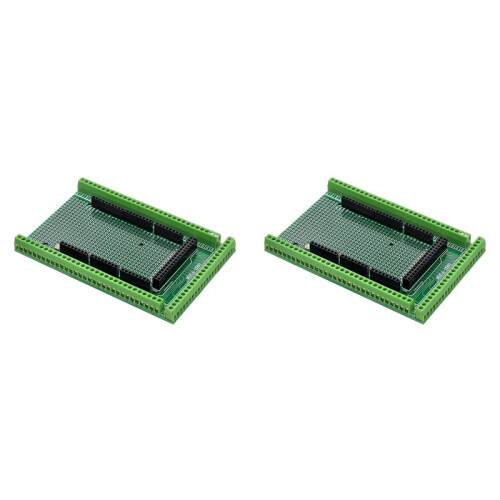 2X Placa de Expansão de Terminal para  R3 / MEGA-2560 Conjunto de Placa de Expansão de Terminal Compatível com Módulo MEGA2560