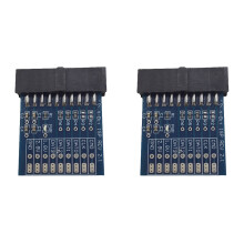 2X New Adapter JTAG , ISP 4-BIT ISP REV 2.1 for Easy Jtag  Box / ESAYJTAG Tool