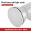 12Pcs 18cm Light Diffuser,Soft Diffuser Lamp Cover White Lamp Shade Diffuser,for Studio Strobe Reflectors 6