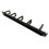 3X 1U 19 Inch Rack Cabinets Cable Management Network Network Brush Panel Five Ring Detachable Wire Manager Frame 4