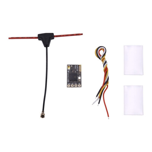 2X ELRS 2.4GHz  ExpressLRS Receiver Long Range Control High-Performance Low Latency Compatible with RC Drone Modules 2
