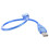 5X Corto USB 2,0 una Hembra Al Cable de Extension Macho 2