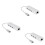 3X USB-C USB 3.1 Type C to USB RJ45 Ethernet Lan Adapter Hub Cable for  PC 1