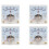 4X Class 2.5 Accuracy  0-1 A Ampere Analog Meter Ammeter 91C4 1