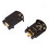 18PCS Brown Plastic Housing CR2032 Button Cell Battery Socket Holder Case 2