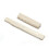 60 Bridge Pins + Saddle + Bridge Saddle Bone / Bone Acoustic Guitar White 2