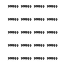 100 Pcs SPST Black Button /Off Round Rocker AC 6A/125V 3A/250V