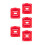 10PCS for  M18 Battery Holder, 18V Lithium Battery Wall Mount Dock, Secure & Organized Battery Storage Solution 4