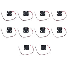 10pcs 40mm X 40mm X 10mm 4010 9 Blade Brushless 12V Cooling Fan