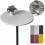 (90cm, white) Waterproof Elastic Table Cover Protector, Round 60-130cm Fitted Tablecloth for Home and Events 2