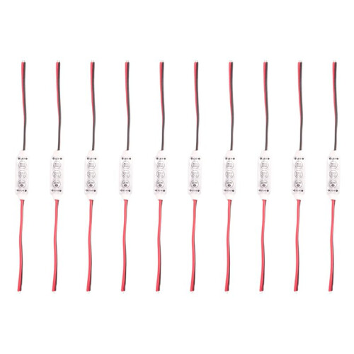 10X LED Dimmer 12A 12V-24V for LED Strips Monochrome Controller