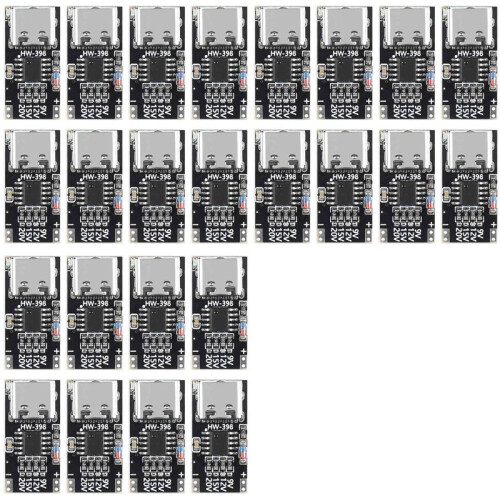 24pcs USB-C PD Type C Trigger Board PD/QC Decoy Fast Charger Module Support  9V 12V 15V 20V for Laptop,Router,Optical