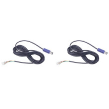 2pc Game Console Cable for GameCube for NGC GC Game Controller Extension Gamepad Replacement Cord 3 Meters