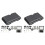 2 Set Replacement for   NDS Game Console Full Set Shell Cover with Buttons Protective Case Accessories A 1