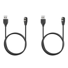 2X USB-Snabbladdningskabel med Magnetfäste Säker Bärbar Lämplig för SHOKZ OpenSwim Pro S710 Hörlurar